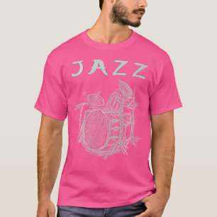 Camiseta Tremor de Jazz Drum Set Design Drummer Tee