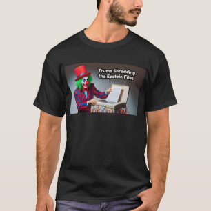 Camiseta Tremor destruindo os arquivos Epstein