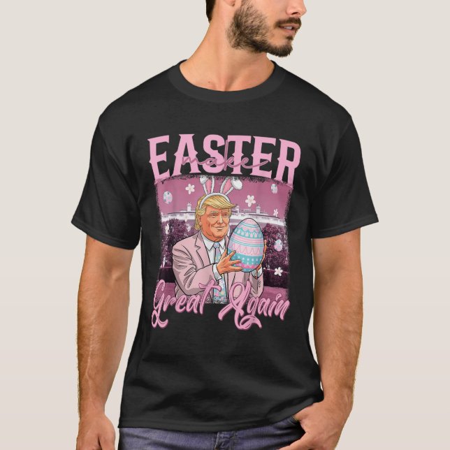 Camiseta Tremor Fazer Excelente de Páscoa Novamente Páscoa  (Frente)