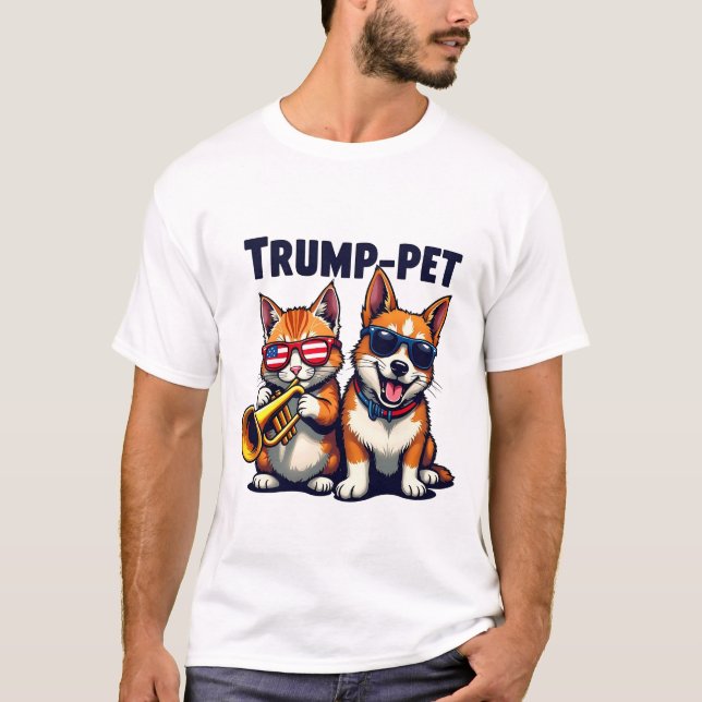 Camiseta Tremor Torna Os Pets Seguros Novamente (Frente)