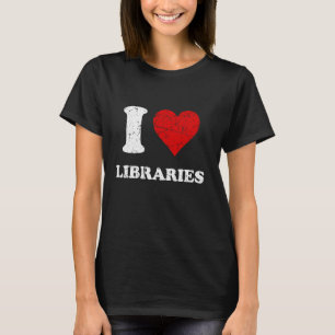 Camiseta Tremor Vestido Estilo Eu Adoro Bibliotecas