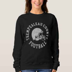 Camiseta Trempealeau County Futebol Throwback Hel