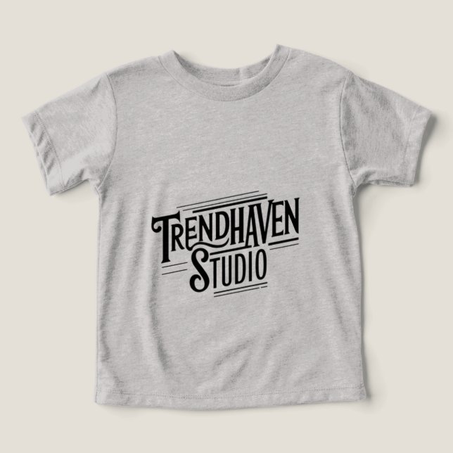 Camiseta Trend Haven Studio - Na moda e Teia Gráfica Única (Design frontal)