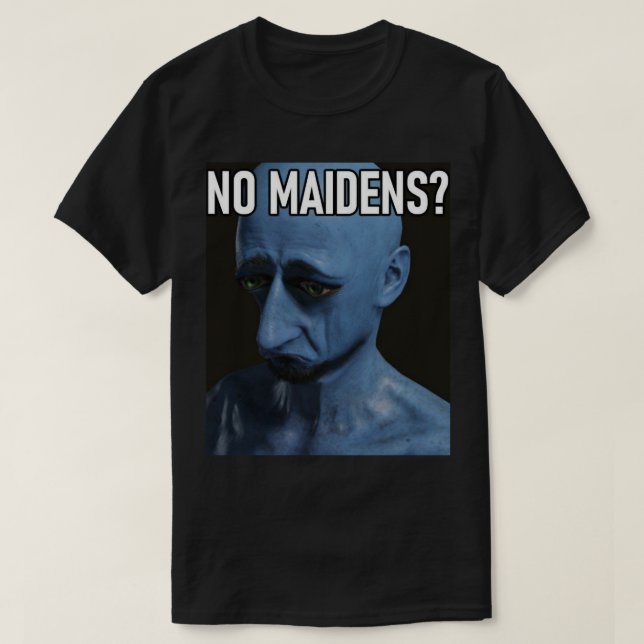 Camiseta Trend No Maidens Gifs For Music Fans (Frente do Design)