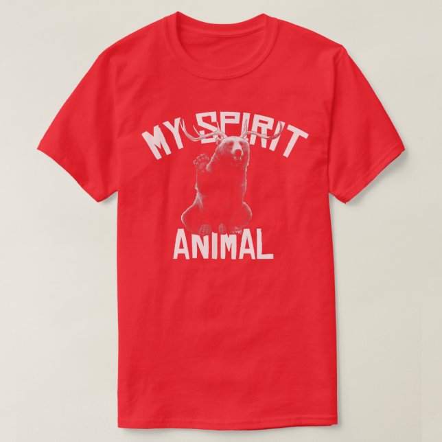 Camiseta Trendam Meu Espírito, Os Antilhas De Animais Urgue (Frente do Design)