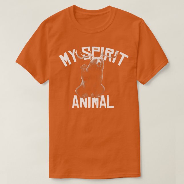 Camiseta Trendam Meu Espírito, Os Barradores De Animais Urg (Frente do Design)