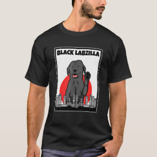 Camiseta Trendência de cães varejistas do laboratório do La
