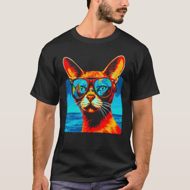 Camiseta Trending Abyssinian Cat (Frente)