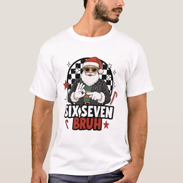 Camiseta Trending Six Seven Bruh (Frente)