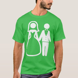 Camiseta Trendy Aestic Wedding Casal Node Groom