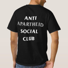 Camiseta Trendy Anti Apartheid Social Club Keffiyeh