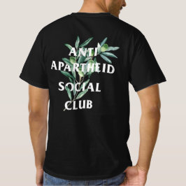 Camiseta Trendy Anti Apartheid Social Club Olive Vine