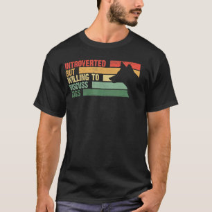 Camiseta Trendy Apresentou, Mas Dispõe-Se A Discutir Cães