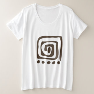 Camiseta Trendy Boho Abstrato Art