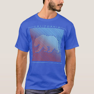 Camiseta Trendy California Bear Neon Box Up