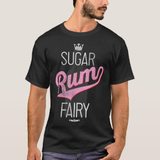 Camiseta Trendy Christmas Sugar Rum Fairy Bottle Silhouette