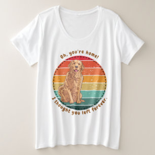 Camiseta Trendy, citação engraçada do cão