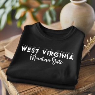 Camiseta Trendy do Estado da Montanha da Virgínia 
