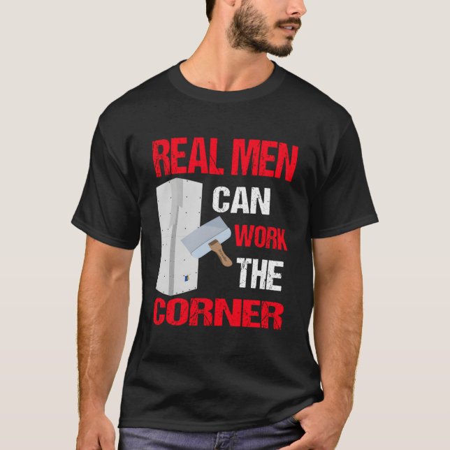 Camiseta Trendy Funny Drywall Finishers (Frente)
