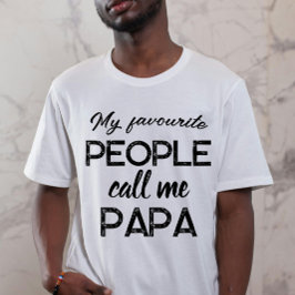 Camiseta Trendy Gift For Padre Day Lovely presente Papa