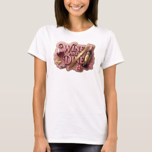 Camiseta Trendy Gold WINE AND DINE