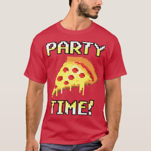 Camiseta Trendy Graphic Pielated Pizza Party Time 33085631