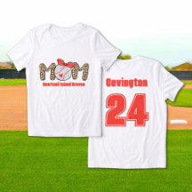 Trendy Hand desenhou Baseball Mãe Personalizada