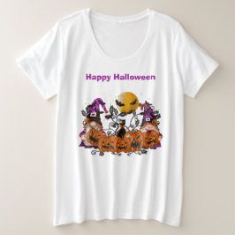 Camiseta Trendy Happy Halloween Gnomo