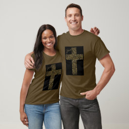 Camiseta Trendy Jesus Dourado Cross