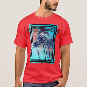 Camiseta Trendy Los Angeles CA Beach Bear Poster
