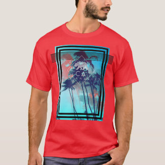 Camiseta Trendy Los Angeles CA Beach Bear Poster