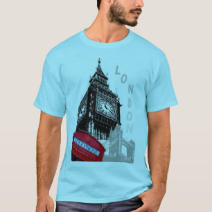 Camiseta Trendy Modelo Elegant Modern Pop Art London