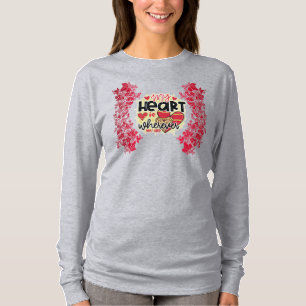 Camiseta Trendy My Heart Dia de os namorados Long Sleeve