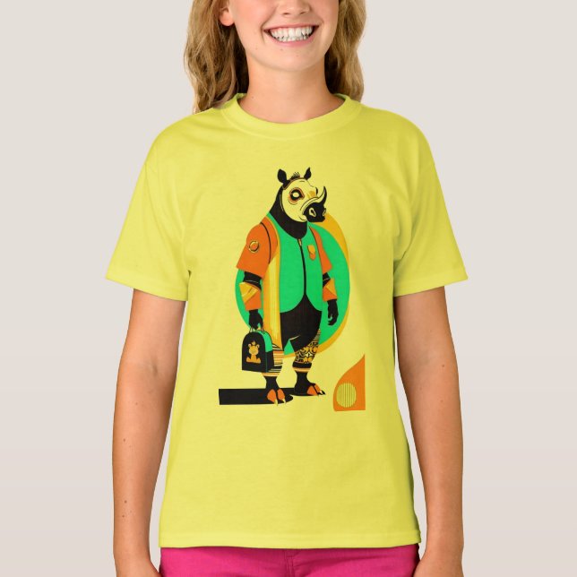Camiseta Trendy Rhinos (Frente)