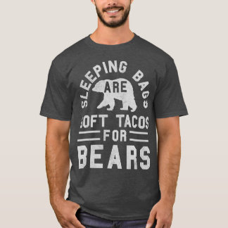 Camiseta Trendy Sleeping Bag Soft Tacos Bear Poster Premium
