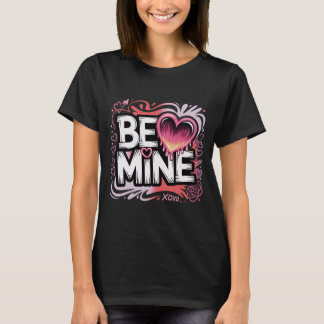 Camiseta Trendy Valentine's Day Shirt Be Mine Streetwear Ae