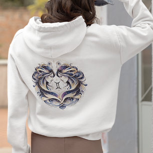 Camiseta Trendy Watercolor Gemini Zodiac Sweatshirt
