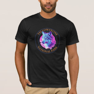 Camiseta Trendy Wolf Art, Parque Nacional Yellowstone, Círc