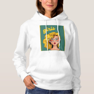 Camiseta Trendy Yellow Girl BeauLinda Hoodie