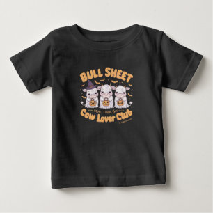 Camiseta Três adoráveis vacas fantasmas vestidas para o Dia
