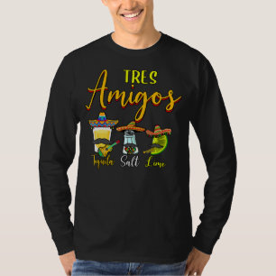 Camiseta Tres Amigos Three Amigos Tequila Salt & Limão Cinc