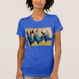 CAMISETA TRÊS ÂNGULOS EM AZUL