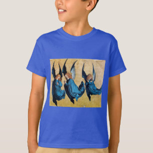 CAMISETA TRÊS ÂNGULOS EM AZUL