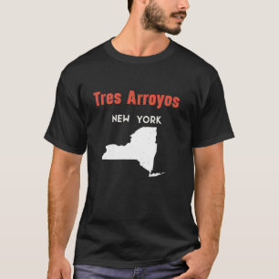 Camiseta Tres Arroyos New York State America Viagem New