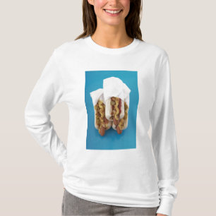Camiseta Três cachorros quentes nos bolos