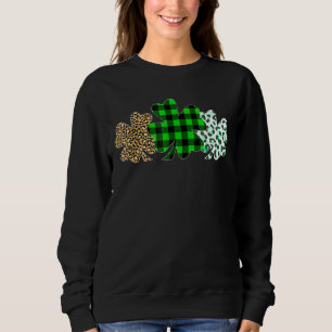 Camiseta Três Camarões-coração Ruas-leopardo-Xadrez D de Pa