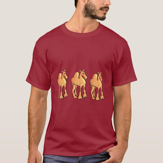 Camiseta Três camelos (Frente)