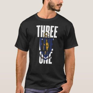 Camiseta Três cinco, um código de área 351 Lowell Massachus