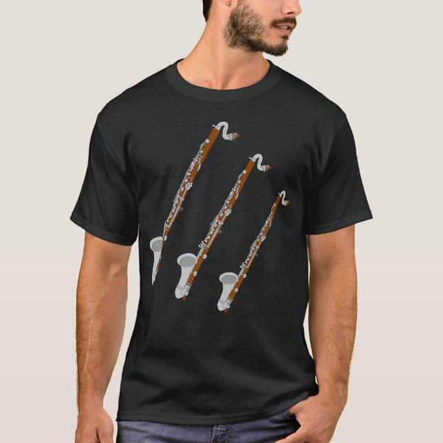 Camiseta Três Clarinets de Bass (Frente)