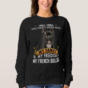 Camiseta Três coisas que você não confunde com o Bulldog fr